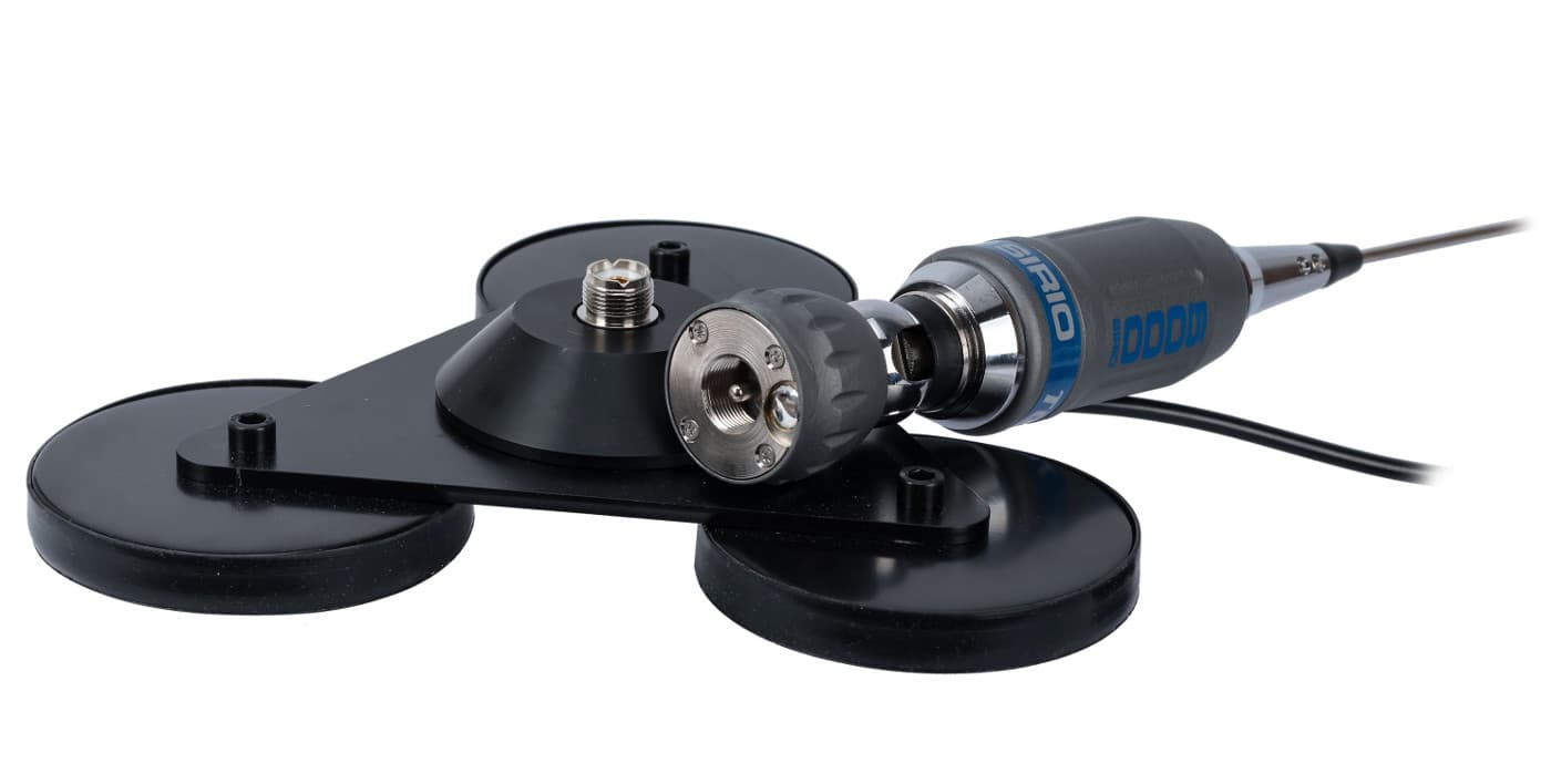 RADIORA TRIMAG mocna potrójna podstawa magnetyczna 23cm średnicy (3x 9cm) do anten CB, KF, VHF, UHF itp. (np. Sirio Turbo 5000, Performer 5000, SG 7900)