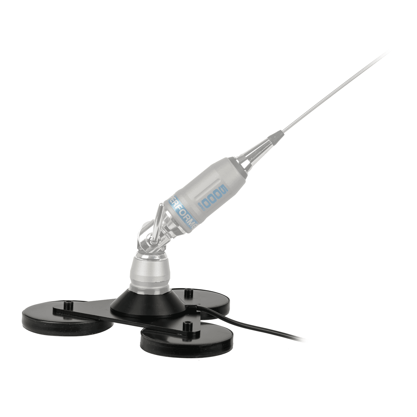 RADIORA TRIMAG mocna potrójna podstawa magnetyczna 23cm średnicy (3x 9cm) do anten CB, KF, VHF, UHF itp. (np. Sirio Turbo 5000, Performer 5000, SG 7900)