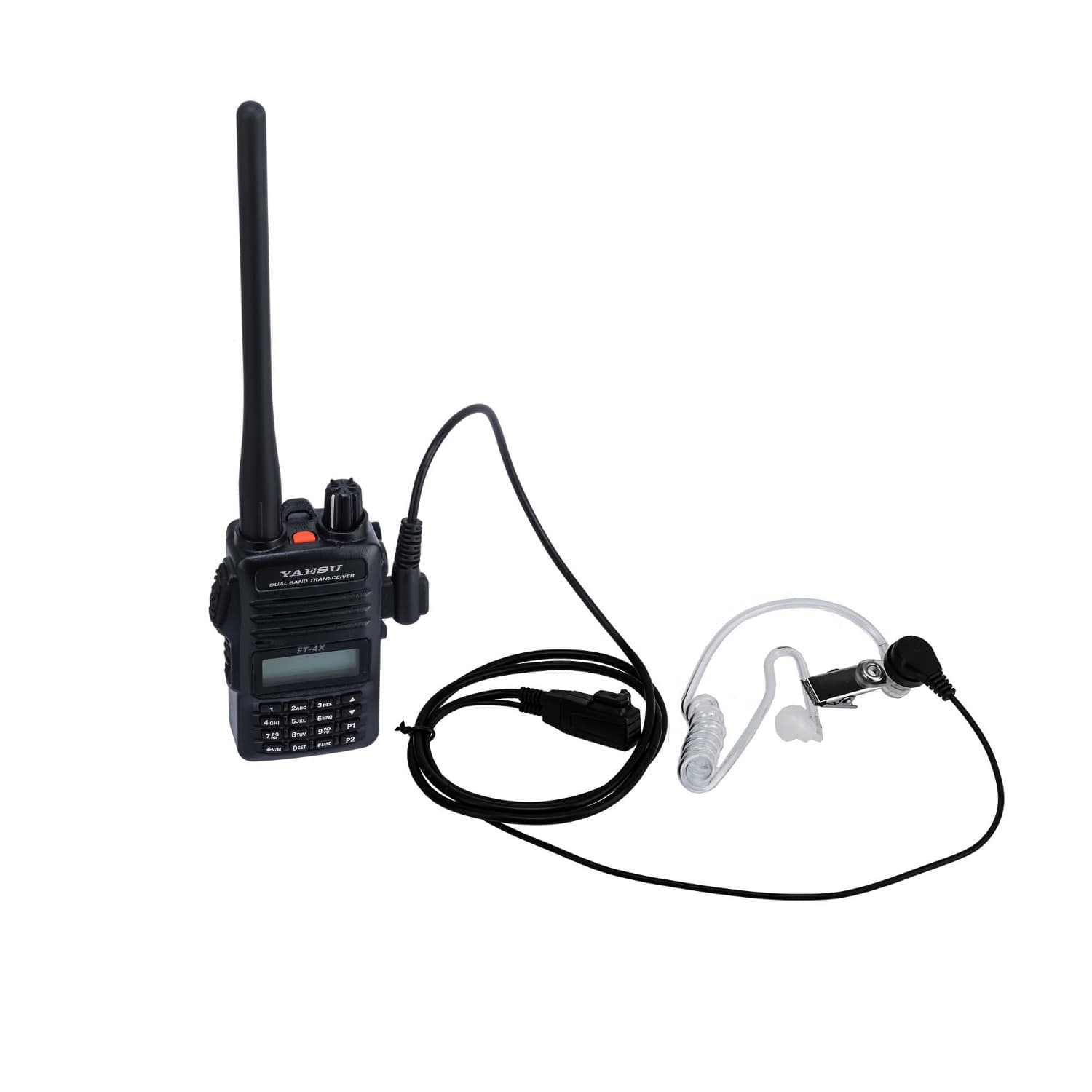 RADIORA MIC-MOT2 mikrofonosłuchawka z fonowodem 2-pin np. Motorola XT-660d, XTNi, XT-420, XT-460, CP040, DP1400, GP300, Yaesu FT-4X, FT-65 itp.