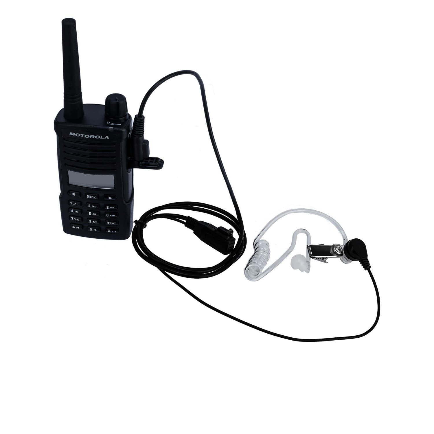 RADIORA MIC-MOT2 mikrofonosłuchawka z fonowodem 2-pin np. Motorola XT-660d, XTNi, XT-420, XT-460, CP040, DP1400, GP300, Yaesu FT-4X, FT-65 itp.