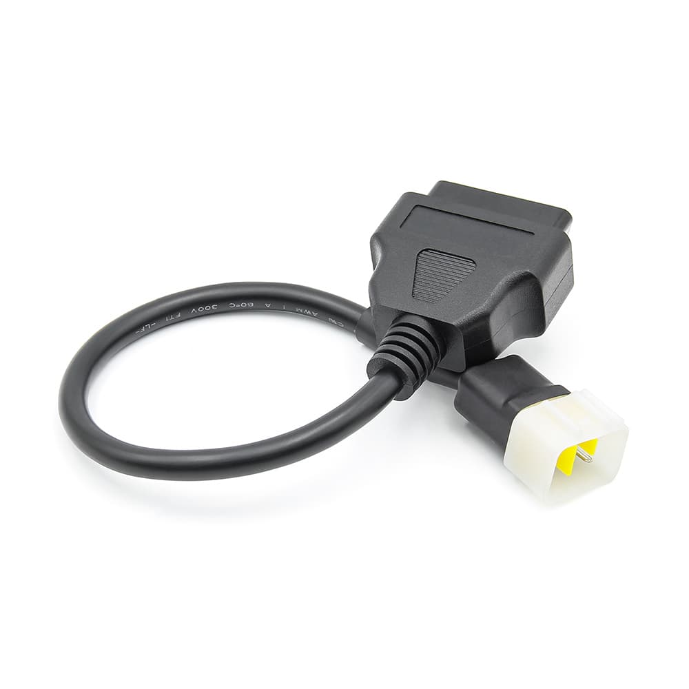 Kabel adapter do motocykli BENELLI (ECU DELPHI komunikacja szyna CAN) 6-pin / OBD-2 - przejściówka do interfejsów diagnostycznych