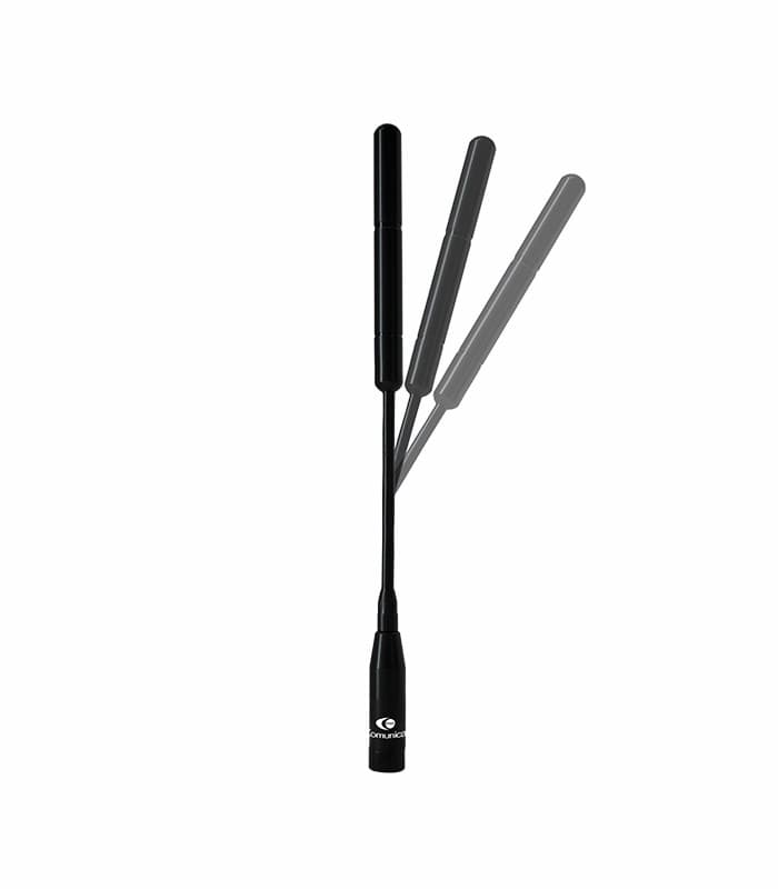 KOMUNICA SRH-20 SMA-M antena ręczna 20cm VHF/UHF z gęsią szyjką np. do TYT TH-UV88, MD-UV380, MD-2017, Wouxun KG-UV8D, KG-UV9D