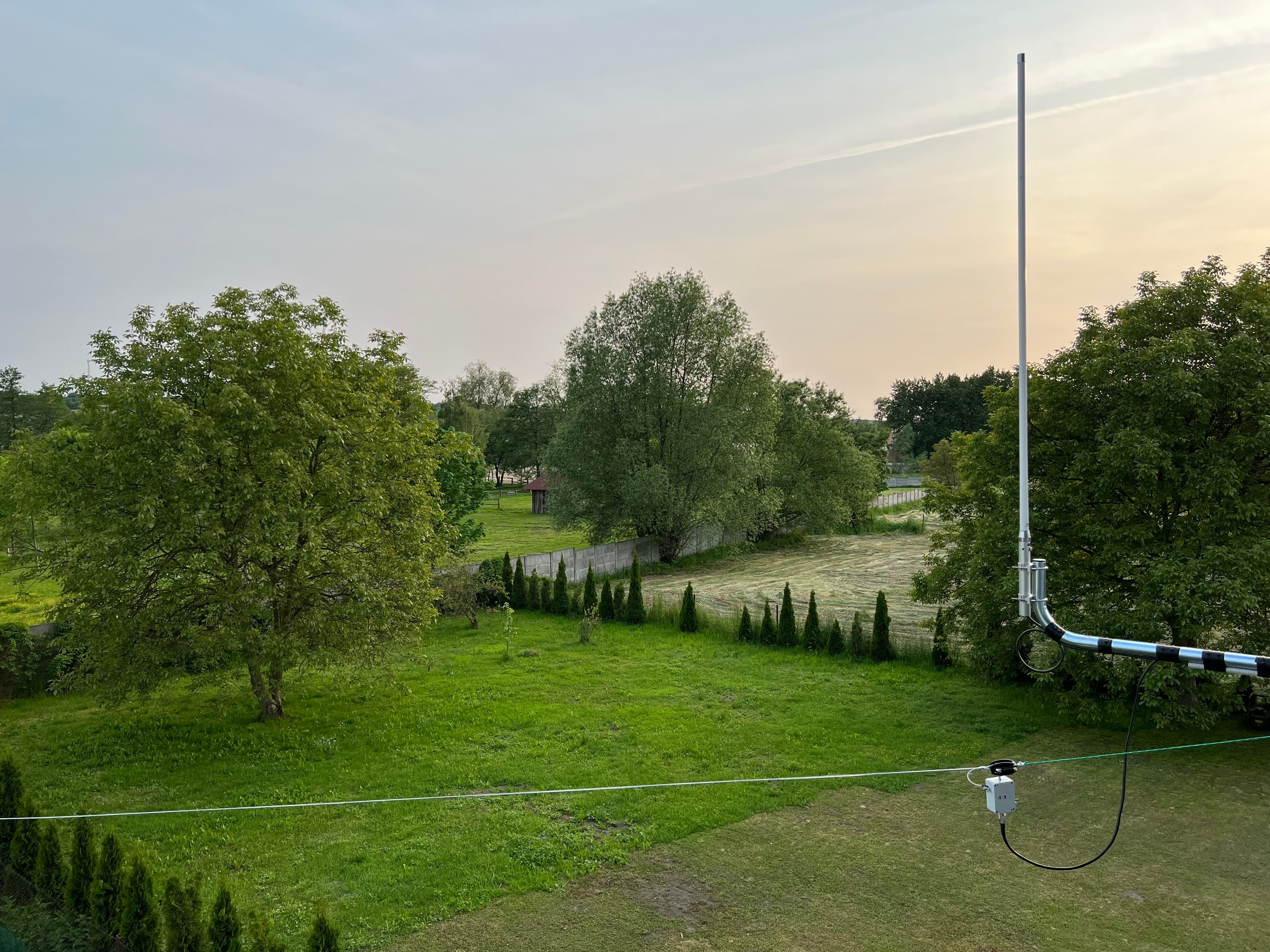 RADIORA LONGWIRE HD 3.5-52MHz / 150W - długość 20,50m - antena linkowa KF long wire