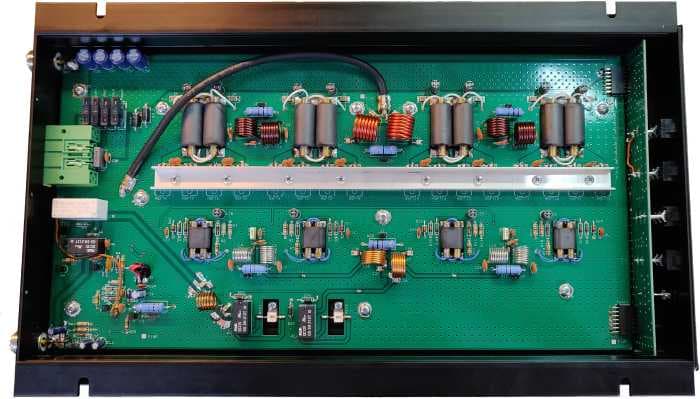 RM KL 703 wzmacniacz mocy 500W AM/FM/SSB 25-30MHz, aktywne chłodzenie - Made in Italy