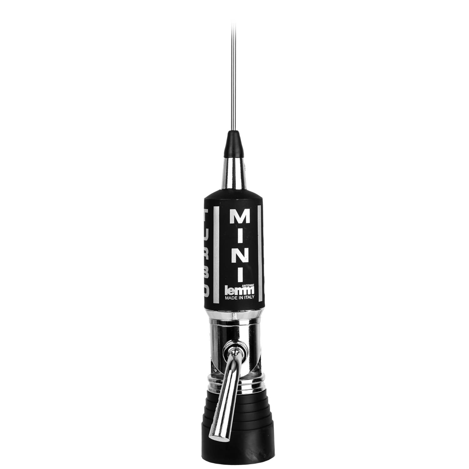LEMM AT-1002 PL MINITURBO Antena CB montażowa 106cm CZARNA (do gotowego montażu / magnesu PL)