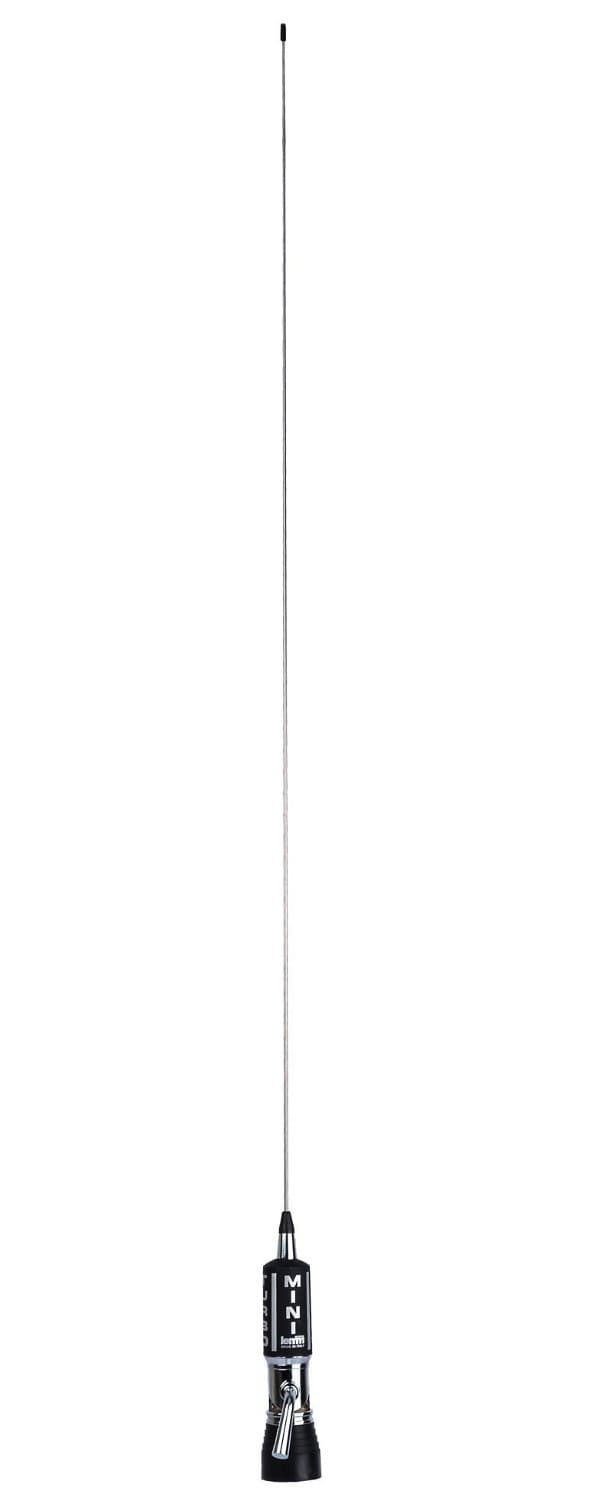 LEMM AT-1002 PL MINITURBO Antena CB montażowa 106cm CZARNA (do gotowego montażu / magnesu PL)