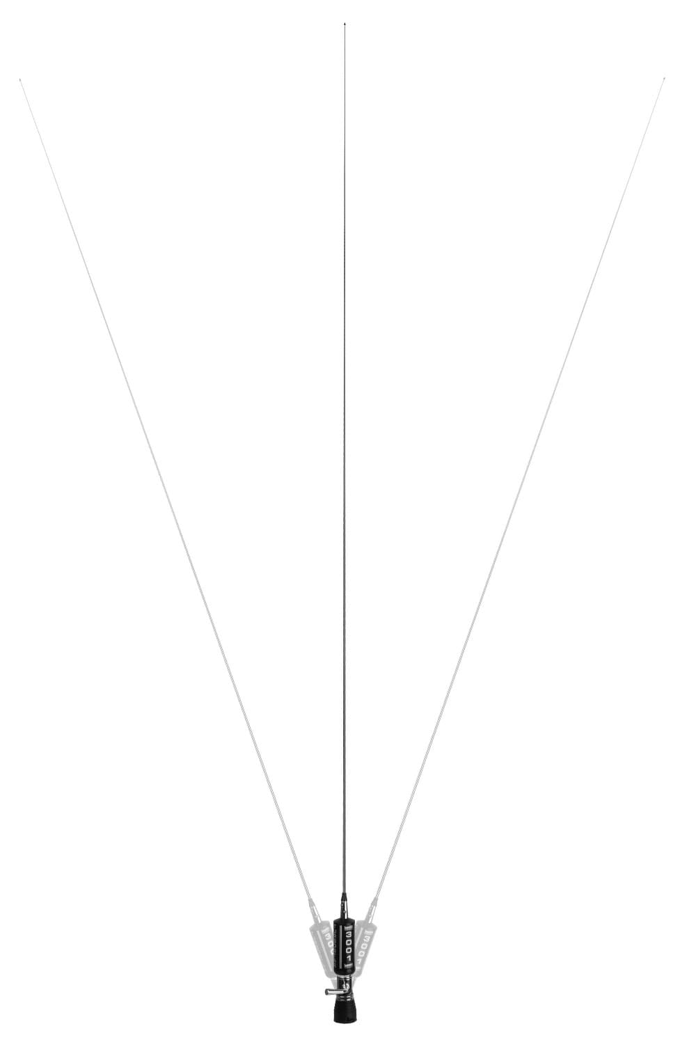 LEMM AT-3001 PL TURBOSTAR Antena CB montażowa 200cm CZARNA (do gotowego montażu / magnesu PL)
