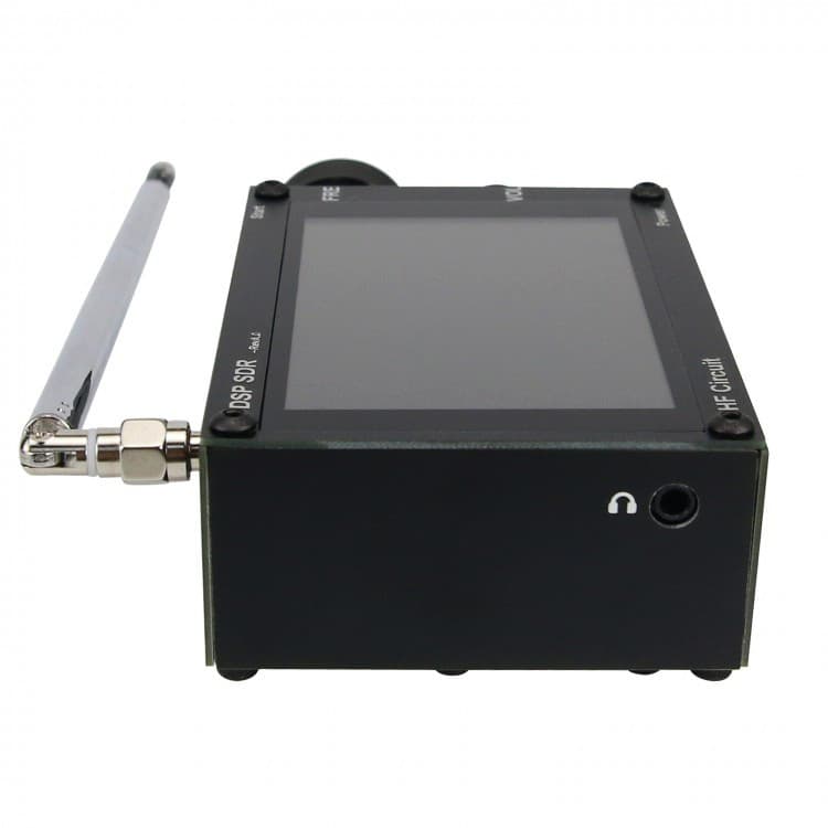 DSP SDR odbiornik eksperymentalny 50kHz-2GHz AM/FM/USB/LSB, RF Gain, SQ, NB, AGC, wyświetlacz dotykowy 3.5"