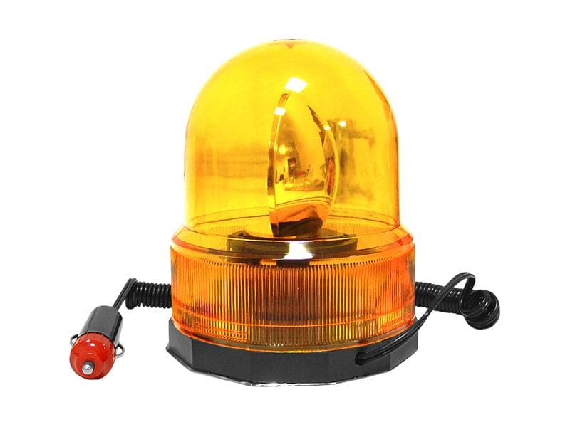 Lampa ostrzegawcza obrotowa - zasilanie 12V, magnes (tzw. kogut) LXL555