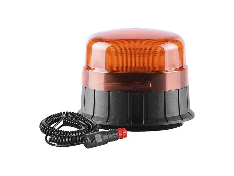Lampa ostrzegawcza LED - zasilanie 12/24V, magnes (tzw. kogut) LX71029