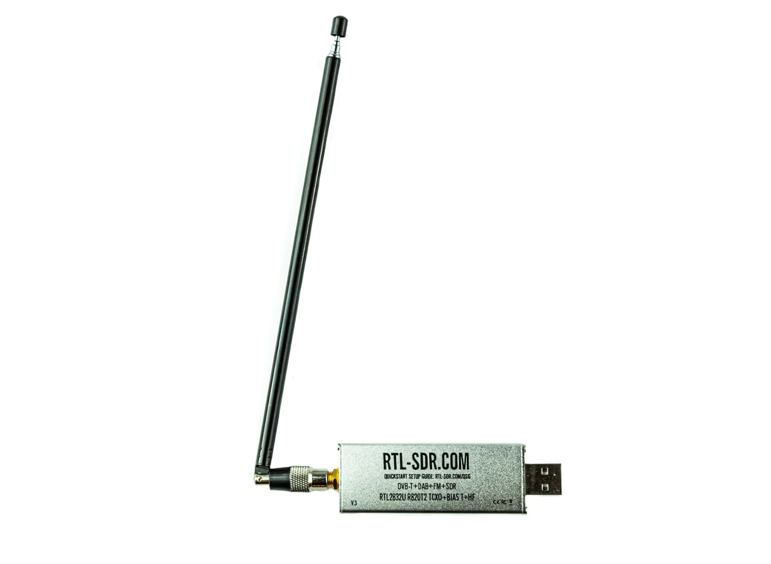 ANT-500 do Hack RF One Great Scott Gadgets antena teleskopowa 88cm do skanera / odbiornika SDR 75MHz-1GHz (np. RTL-SDR, SDRPlay, HackRF, N300U, S300U, Uniden, Icom)