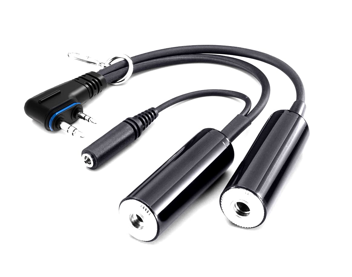ICOM OPC-2379 adapter zestawu nagłownego do radia lotniczego IC-25 CE, IC-A25 NE
