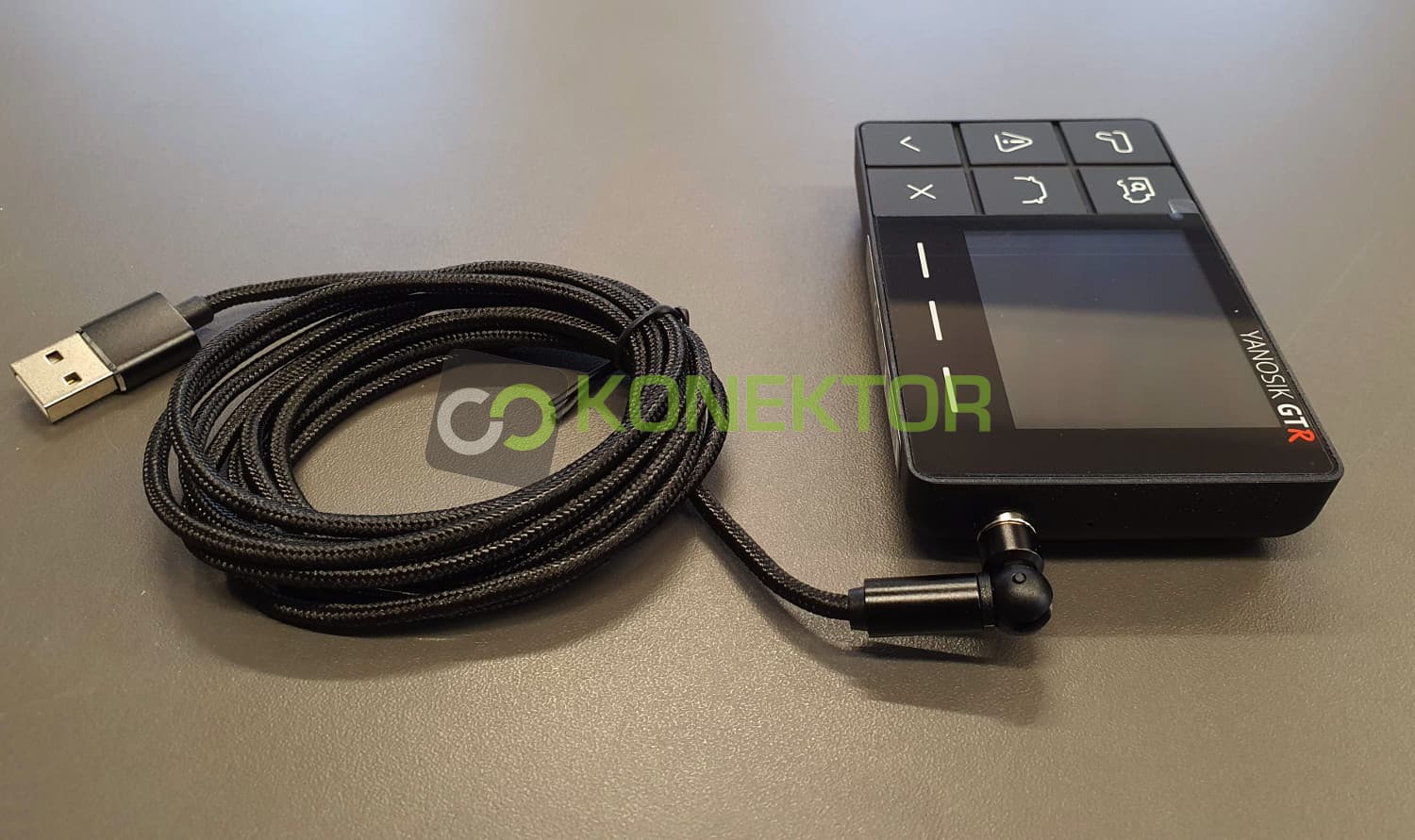 Wtyk kątowy obrotowy microUSB / USB-C / Lightning USB kabel połączeniowy 200cm nylonowy oplot np. do montażu Yanosik XS, GT, GTR oraz GTS - Łódź, Zbąszyńska 2