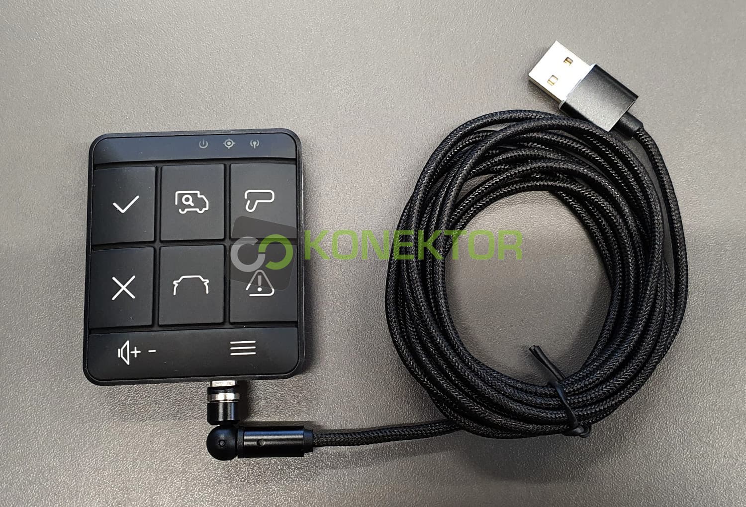 Wtyk kątowy obrotowy microUSB / USB-C / Lightning USB kabel połączeniowy 200cm nylonowy oplot np. do montażu Yanosik XS, GT, GTR oraz GTS - Łódź, Zbąszyńska 2