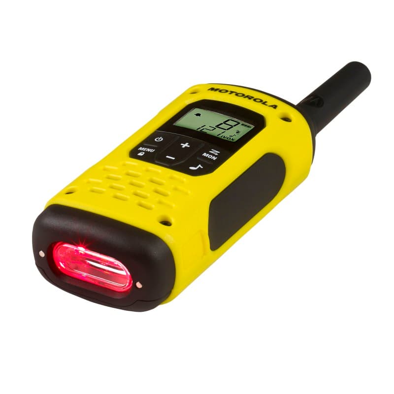 Motorola T92 H2O krótkofalówki PMR bez zezwoleń - zestaw walizka [2szt.] - pływające, wodoodporne IP67, latarka