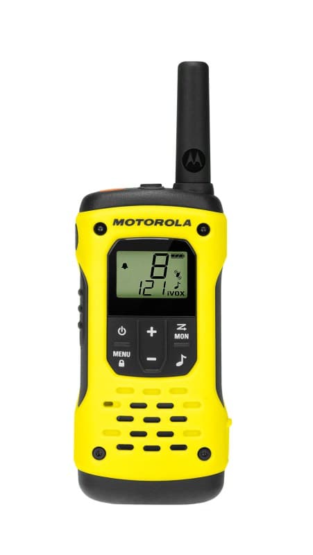 Motorola T92 H2O krótkofalówki PMR bez zezwoleń - zestaw walizka [2szt.] - pływające, wodoodporne IP67, latarka