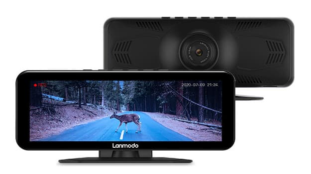 LANMODO VAST PRO kamera Night Vision + nagrywanie Full HD - noktowizor samochodowy (II generacja Vast) 