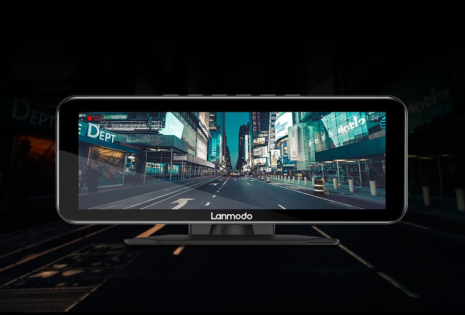 LANMODO VAST PRO kamera Night Vision + nagrywanie Full HD - noktowizor samochodowy (II generacja Vast) 