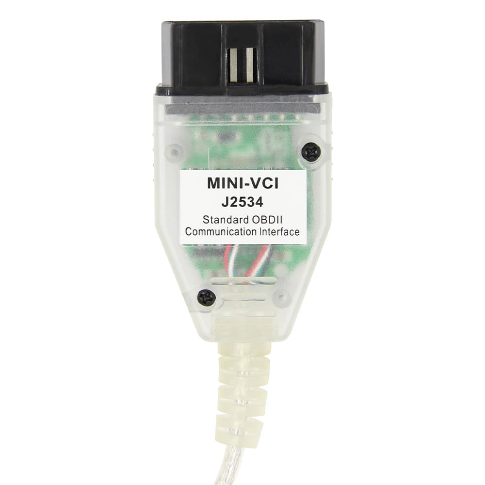 Interfejs OBD-2 do TOYOTA LEXUS diagnostyka kodowanie - kabel J2534 MINI VCI do TIS Techstream V15