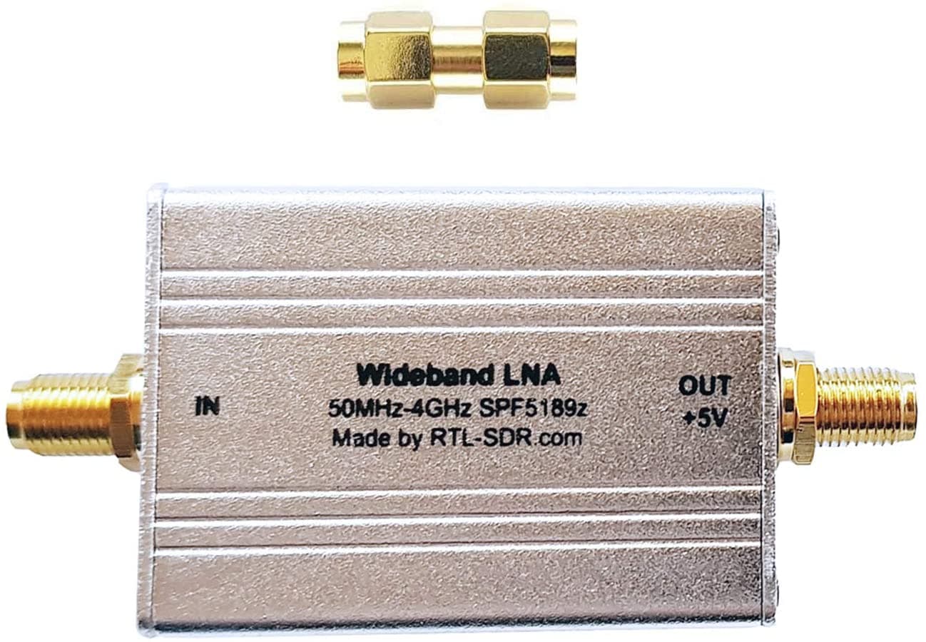 Wzmacniacz odbioru LNA Bias Tee do odbiorników SDR i skanerów (100% oryginał) Low Noise Amplifier RTL-SDR 50MHz-4GHz