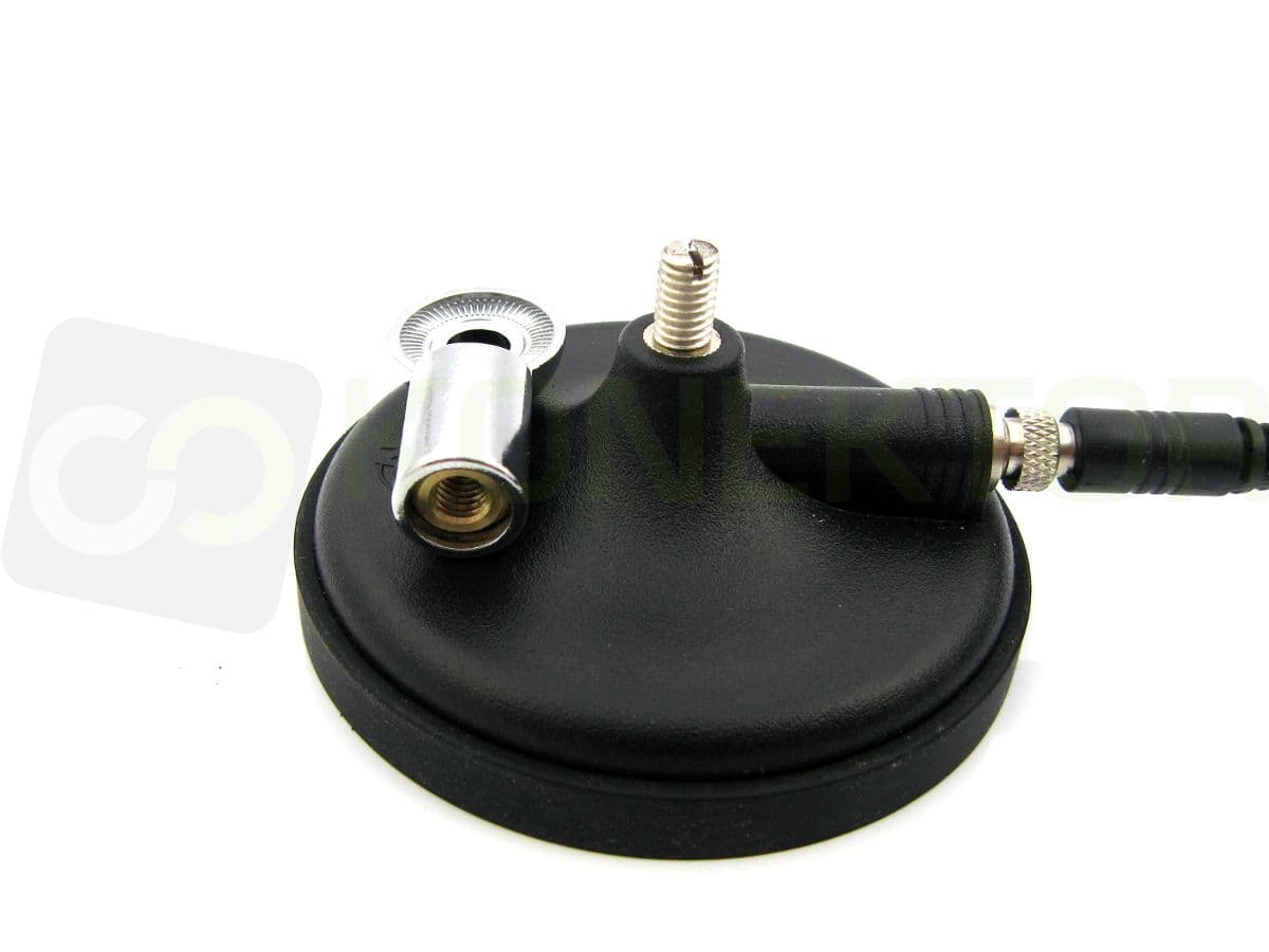 Adapter przejściówka gniazdo M6 / oczko DV wersja długa do VOLVO SCANIA MAN ACTROS, podstawa Pirat
