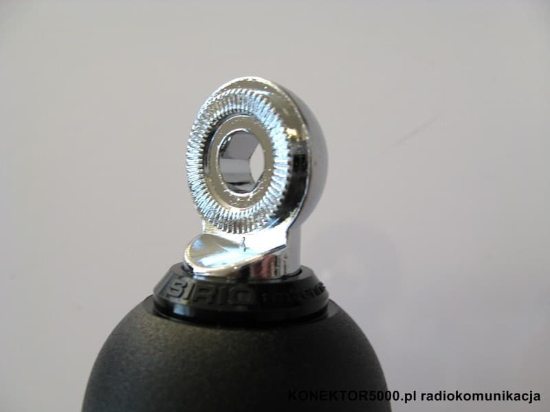 Główka / stopka DV SREBRNA + okablowanie RG58 4m, LC-27  Oryginał Sirio Italy