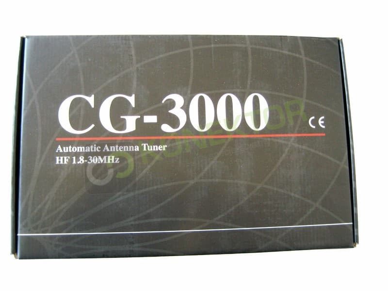 CG-3000 skrzynka antenowa 1.8-30MHz + sterownik CG-CTU z kablem 10m