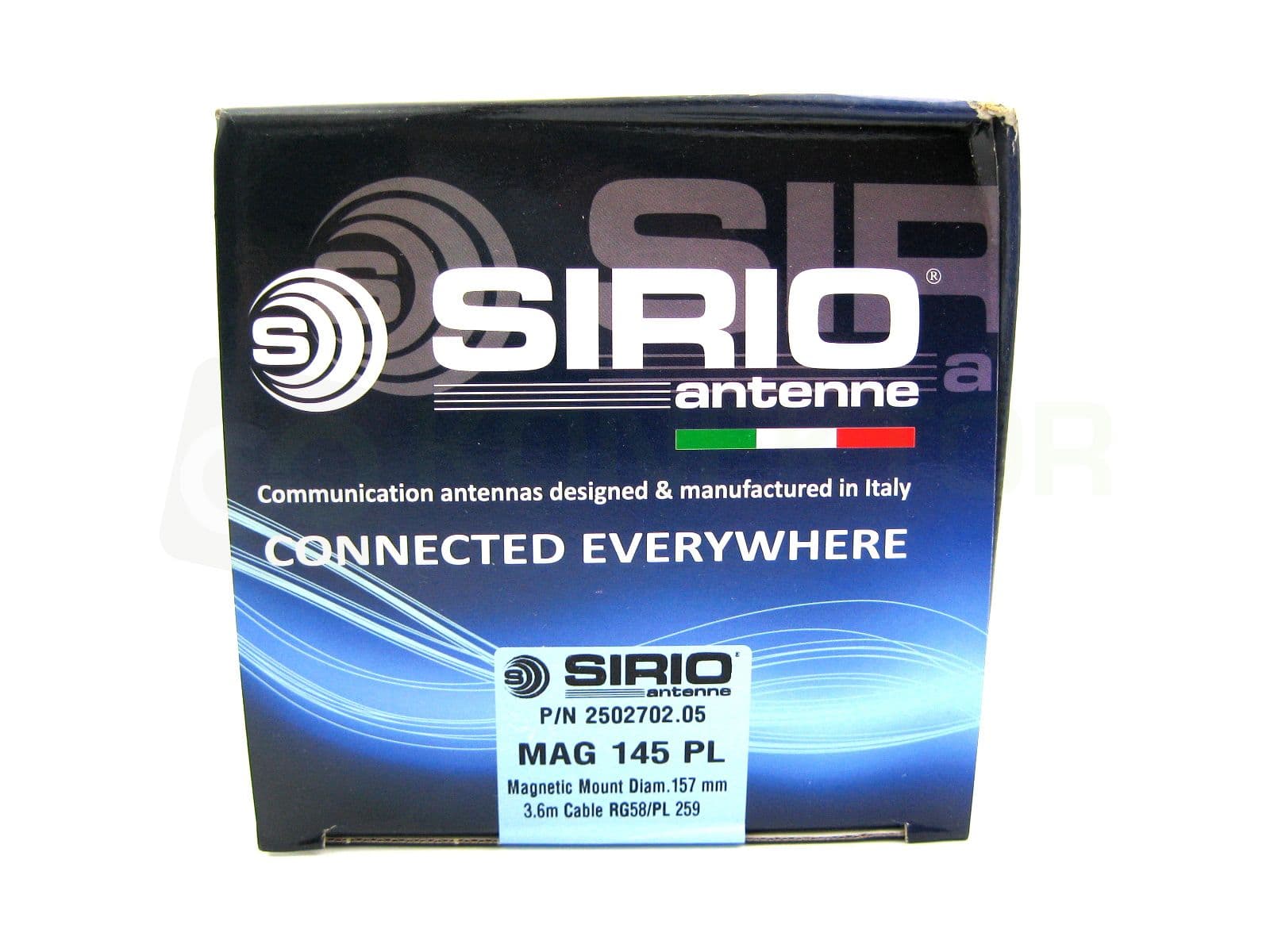 SIRIO MAG 145 PL gwint - najmocniejsza podstawa magnetyczna 16cm (magnes 157mm) kabel 3,60m