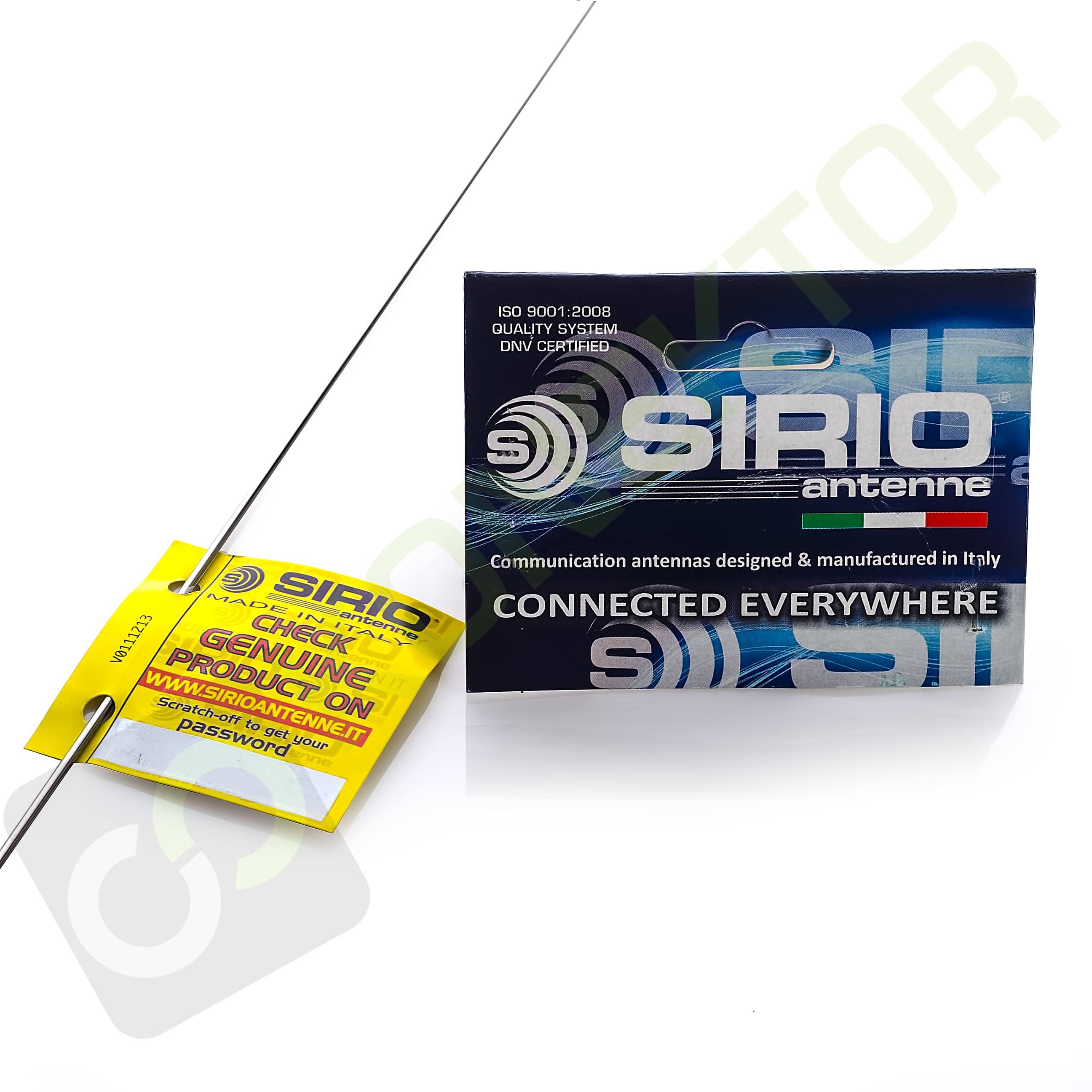 SIRIO ML-145 100% oryginał Italy Antena CB Magnesowa 142cm dłuższy kabel 7 metrów