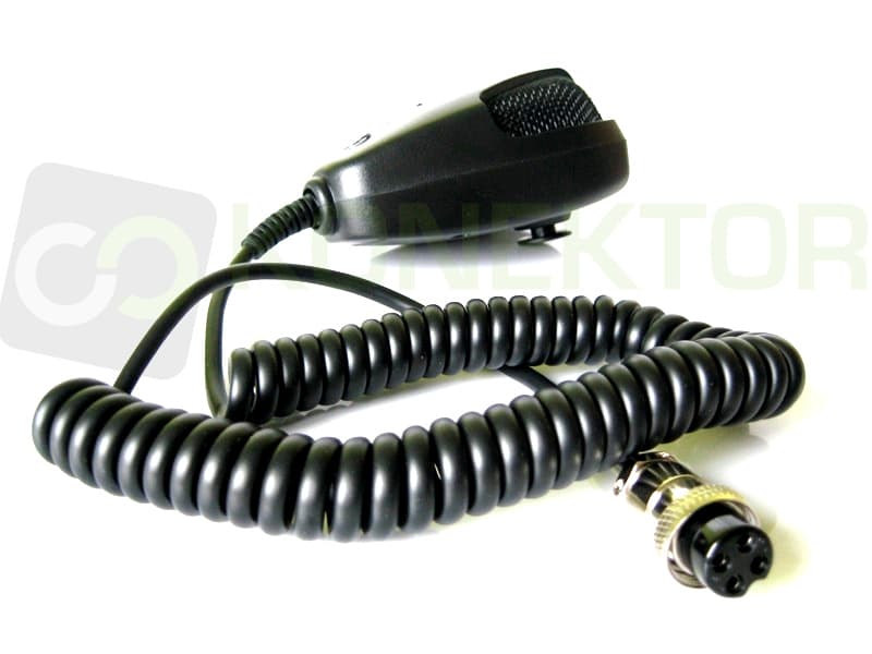 Cobra HIGHGEAR M75 mikrofon do CB ze wzmocnieniem 6-pin President