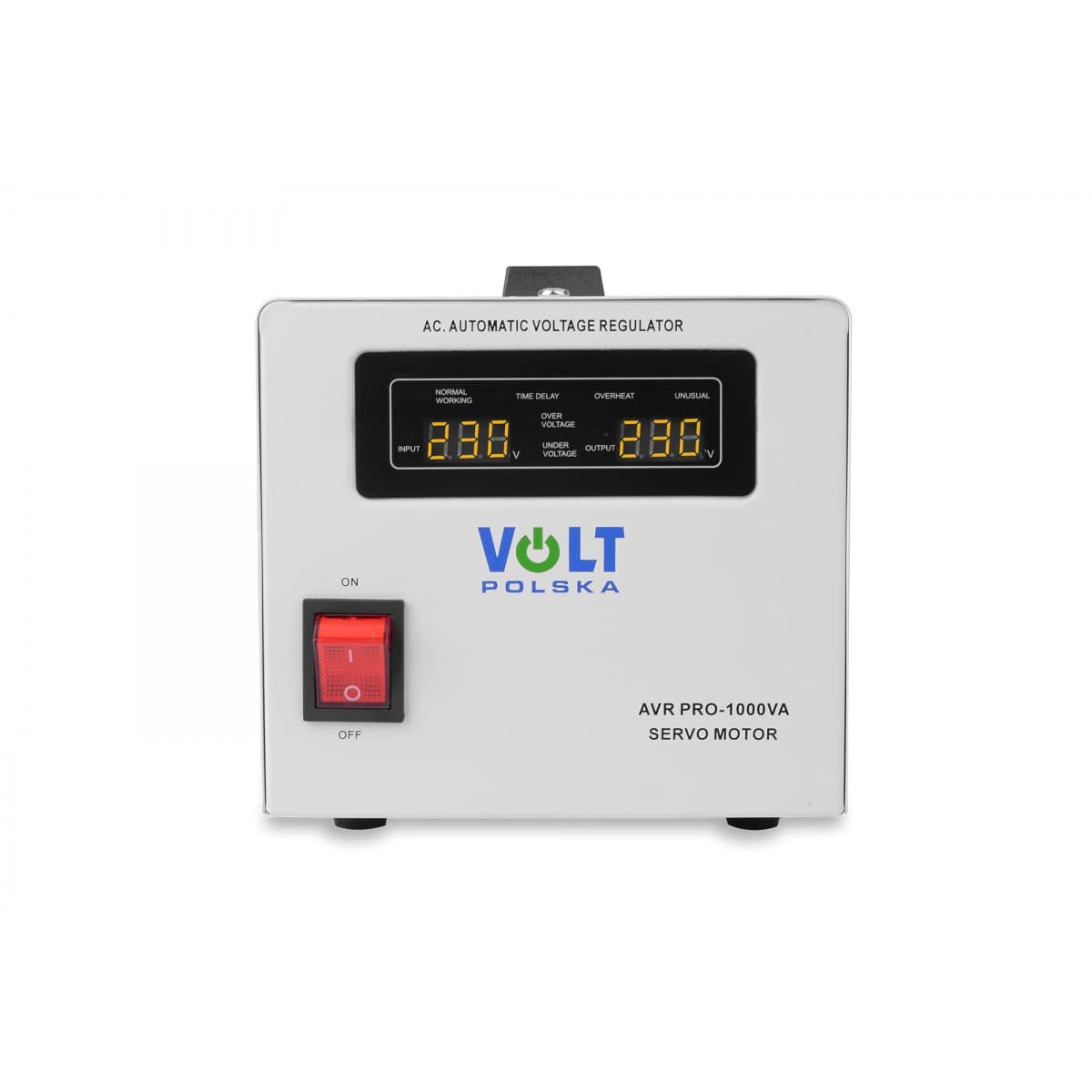 VOLT AVR PRO 1000 3% SERVO automatyczny stabilizator napięcia 230 AVC 1000W