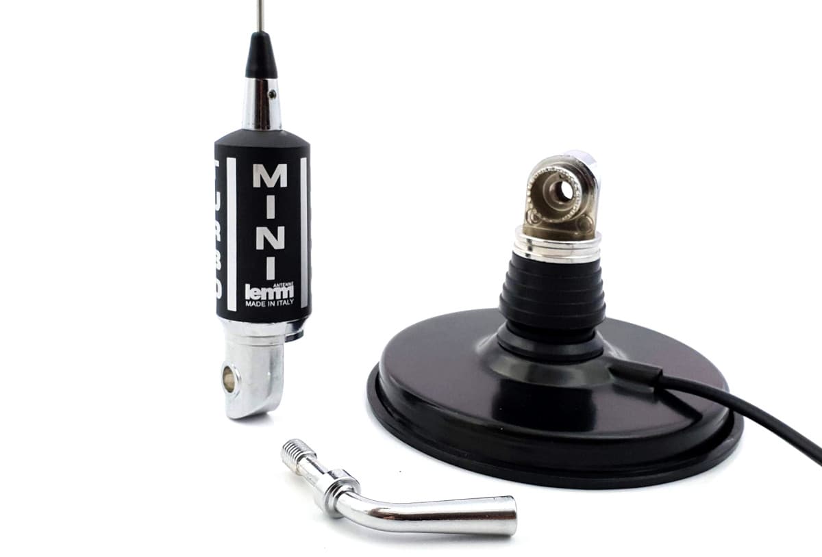 LEMM AT-1002 MINITURBO MAG Antena CB magnesowa 110cm kabel 4m