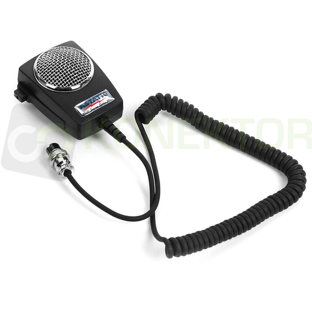 Astatic D104 M6B - mikrofon z wkładką ceramiczną oraz wzmocnieniem - wersja 6-PIN President, M Tech, Stabo