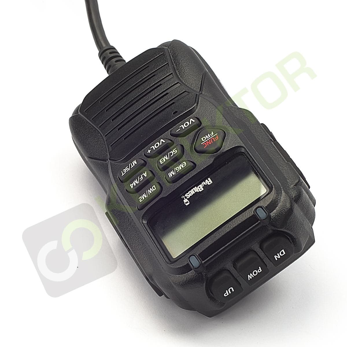 AnyTone Apollo Road Blues V2.5 - dyskretne CB radio do zabudowy w aucie - sterowanie w mikrofonie