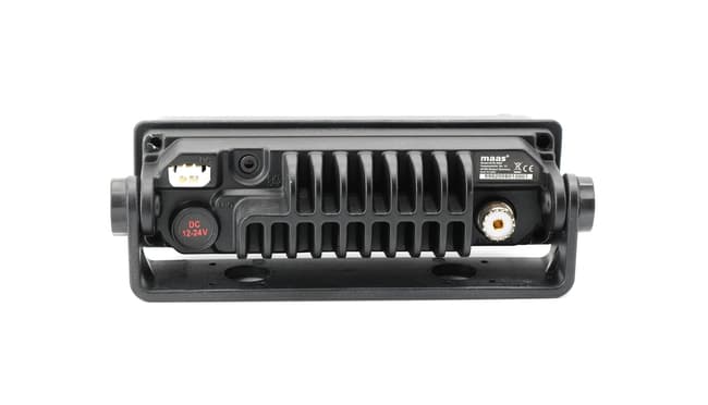 MAAS KCB-3000 CB radio 1-DIN z głośnikiem z przodu, VOX, zasilanie 12/24V - np. do ciężarówki, busa, traktora, kombajnu