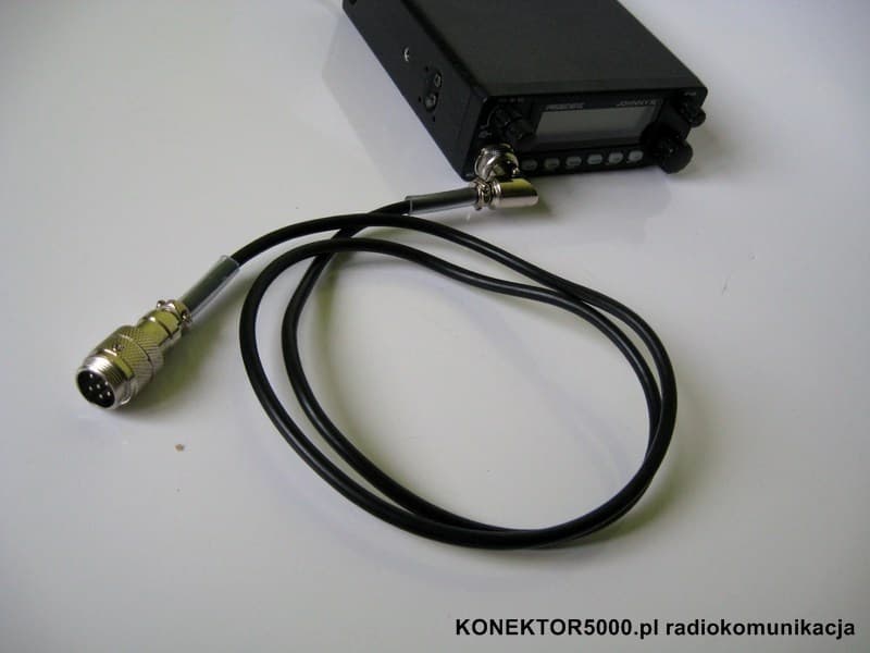 Przedłużka mikrofonowa 6-PIN (wtyk kątowy, 1 metr długości) President