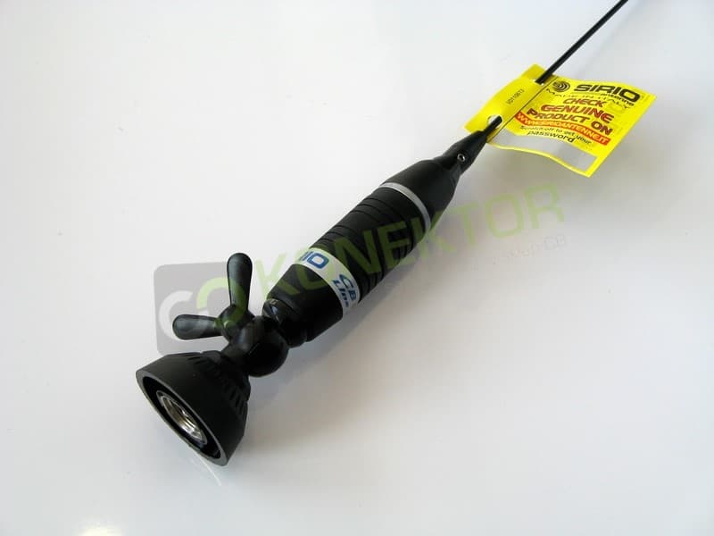 SIRIO OMEGA 27 wersja z adapterem PL, Antena CB montażowa 95cm DV/PL, bez okablowania