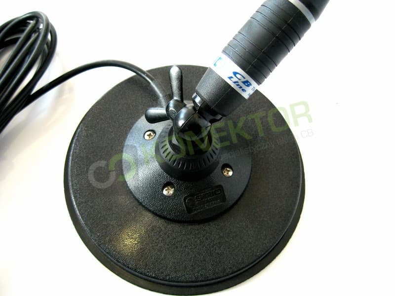 SIRIO OMEGA 27 wersja z adapterem PL, Antena CB montażowa 95cm DV/PL, bez okablowania