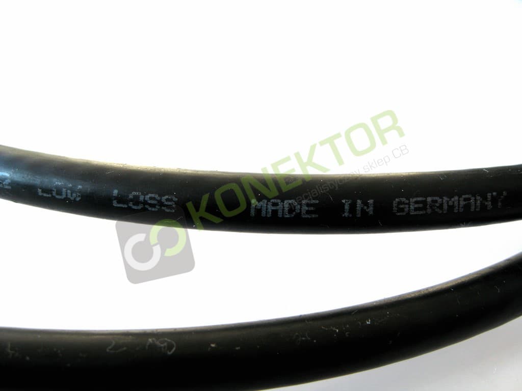 Kabel połączeniowy 100cm RF-7 SATEC wtyki UC-1 SUPERJAKOŚĆ HIGH END (do mierników, wzmacniaczy)