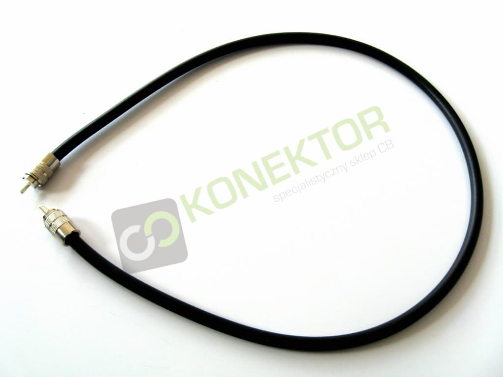 Kabel połączeniowy 200cm RG-213 SATEC wtyki UC-1 SUPERJAKOŚĆ HIGH END (do mierników, wzmacniaczy)