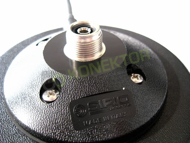 SIRIO POWER-MAG 125 PL z długim kablem 7m - podstawa magnetyczna 12,5cm (magnes 125mm) POWER MAG