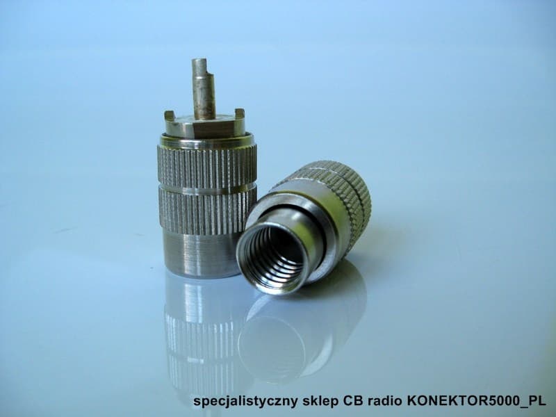 Kabel niskostratny RF-10 SATEC GERMANY 25m + zalutowane wtyki złocone UC-1 RF10 (lepszy od RG-213)