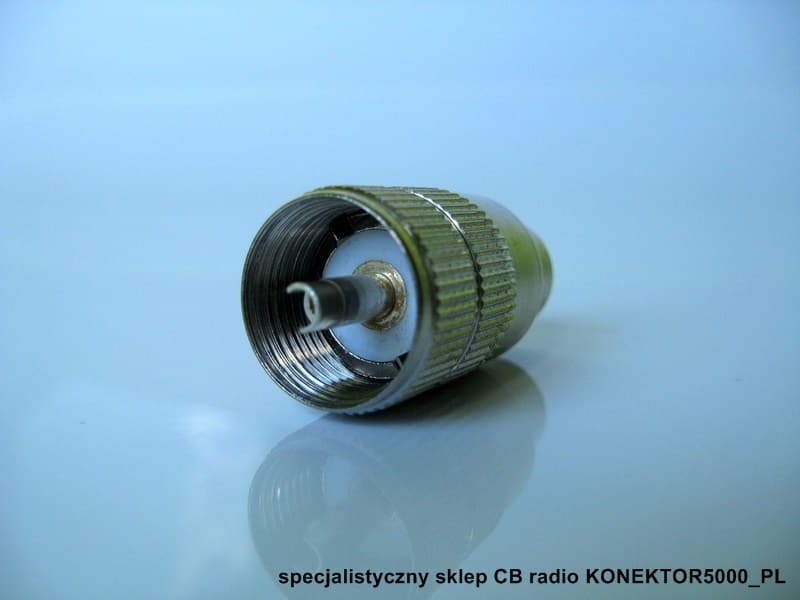 Kabel niskostratny RF-10 SATEC GERMANY 100m + zalutowane wtyki złocone UC-1 RF10 (lepszy od RG-213)