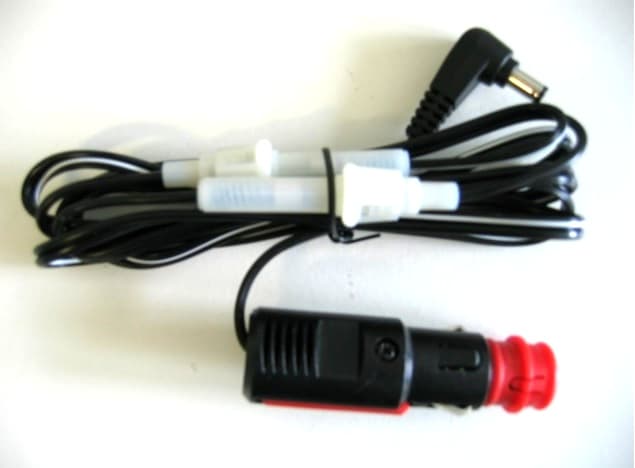 Icom OPC-515L + wtyk do gniazda zapalniczki kabel zasilający samochodowy 12V np. do IC-24E, IC-A6E, IC-M37, IC-M93D, IC-M91D, adapter samochodowy