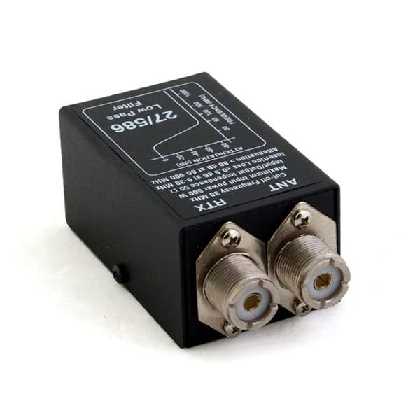 Zestaw RM KL 203 + filtr dolnoprzepustowy 27/586 + dwa kable połączeniowe 100cm HQ