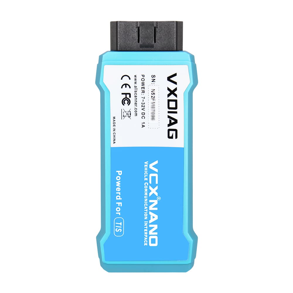 VXDIAG NANO TOYOTA LEXUS do TIS Techstream - interfejs diagnostyczny OBD-2 / głowica wersja WI-FI - 100% legalny