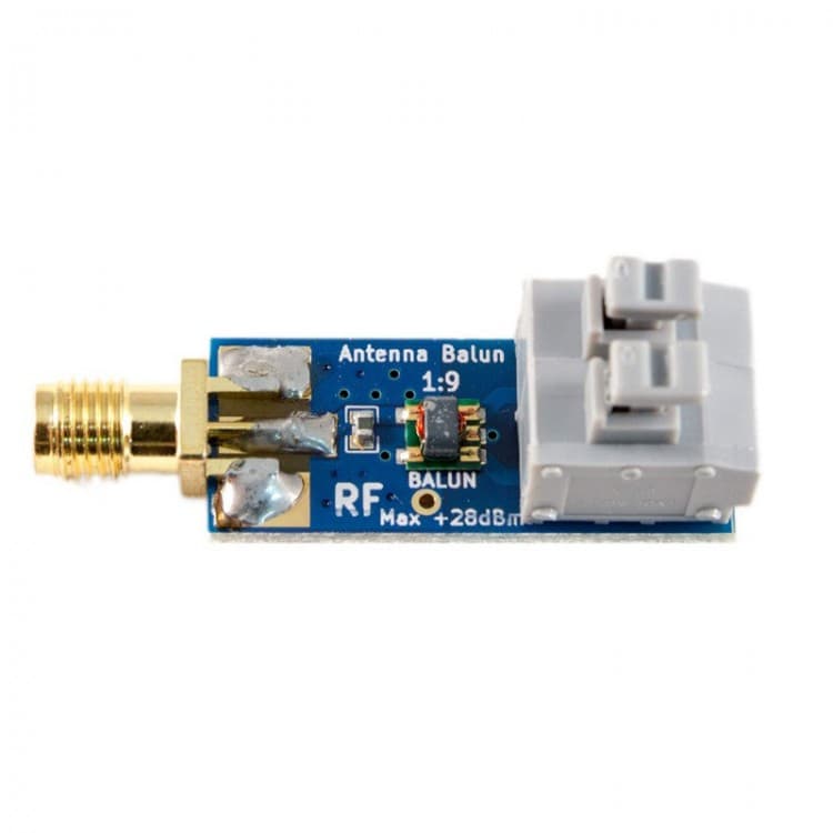 MINI BALUN 1:9 1.8-54MHz HF transformator antenowy do SDR, skanerów i odbiorników globalnych