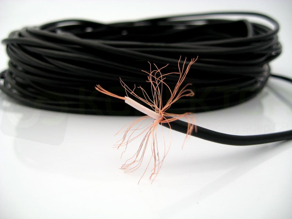 Cienki kabel 3mm RG-174 SATEC 5m + zamontowane SMA (okablowanie do HF / VHF / UHF / skanery SDR / LTE / WLAN)