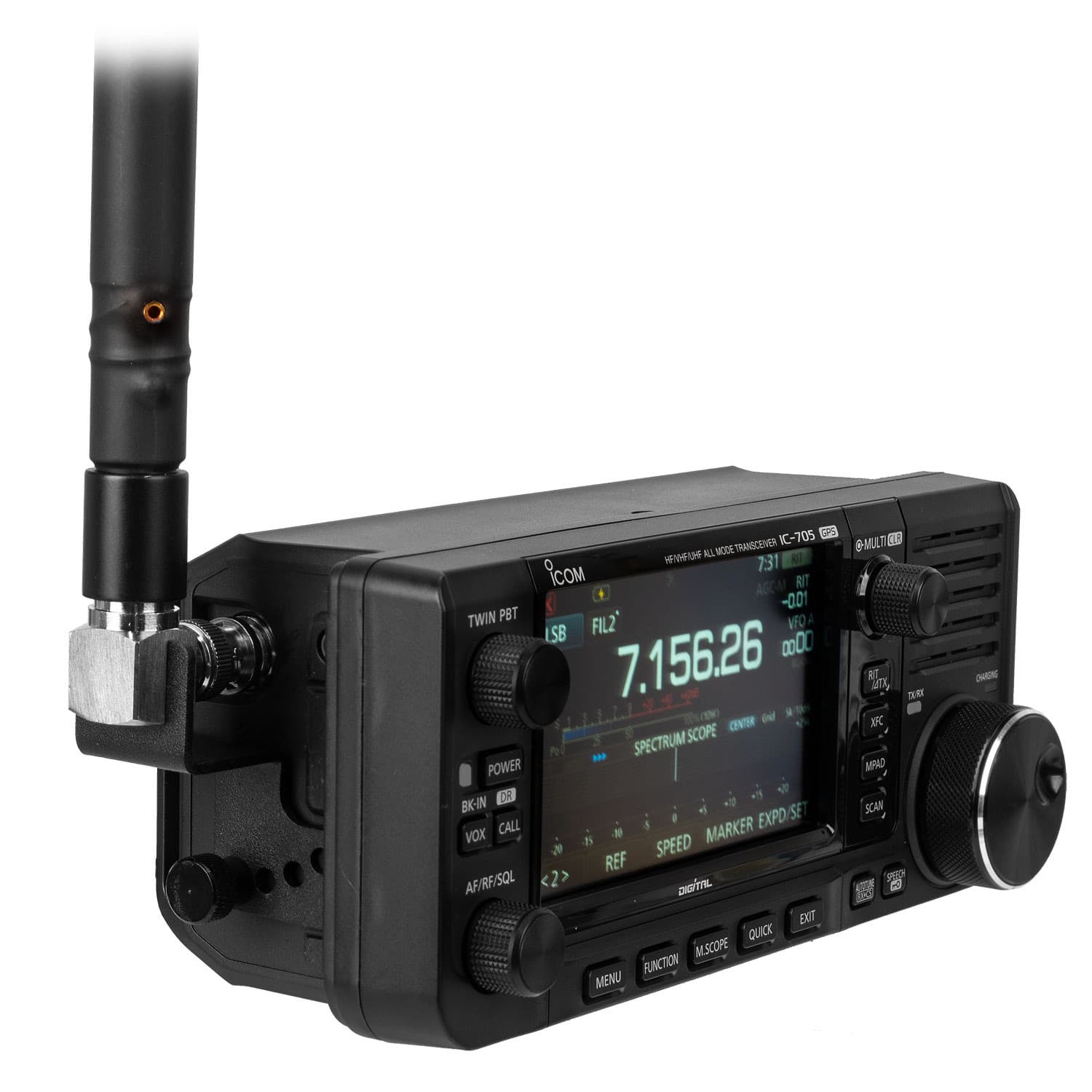 Radiora PL-IC-705 uchwyt antenowy SO-239 PL do radiostacji Icom IC-705
