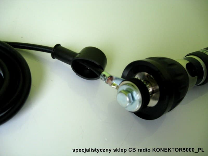 SIRIO TURBO 1000 z kablem 4m Antena CB montażowa 115cm (szybkie pochylanie) + UCHWYT RELINGOWY